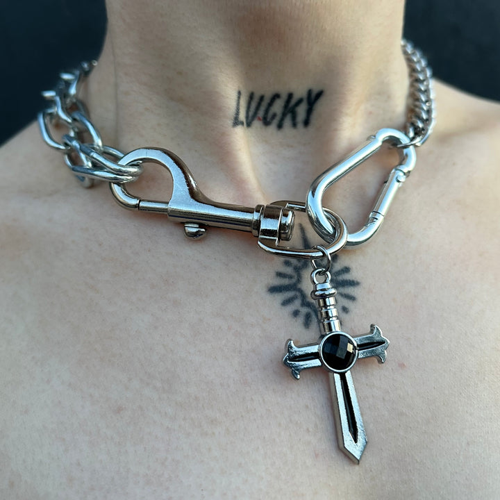 THE CLIP + DAGGER NECKLACE