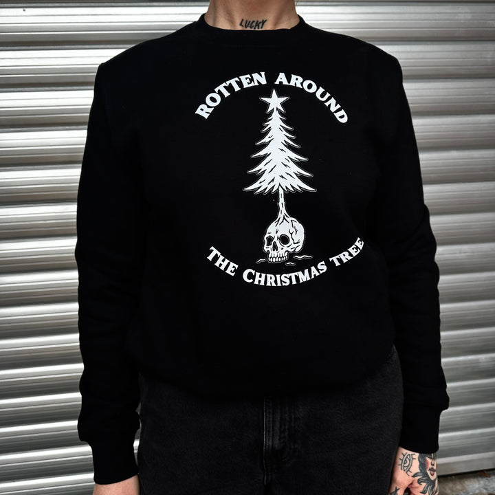 ROTTEN CHRISTMAS BLACK SWEATSHIRT