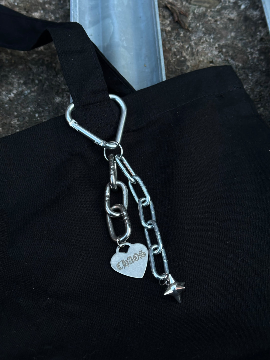 CHAOS MACE BALL BAG / PANT CLIP