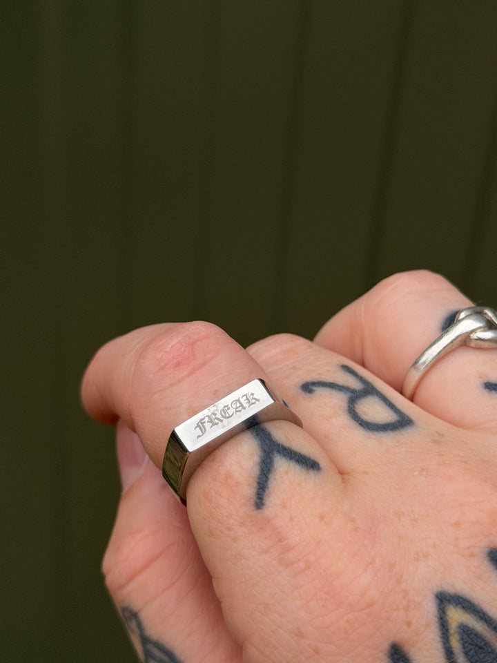 SECONDS SALE - FREAK SADDLE RING