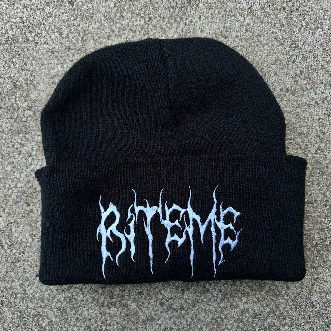 BITE ME HORROR BEANIE HAT-Vicious Punx-Vicious Punx