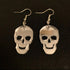 ACRYLIC SKULL EARRINGS-Vicious Punx-Vicious Punx