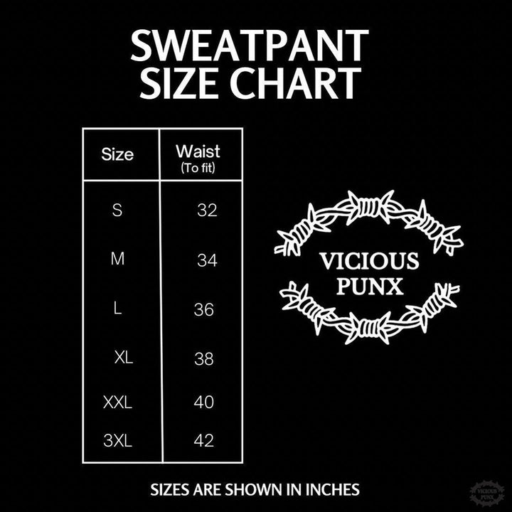 SPIDER BITE ME SWEATPANTS-Vicious Punx-Vicious Punx