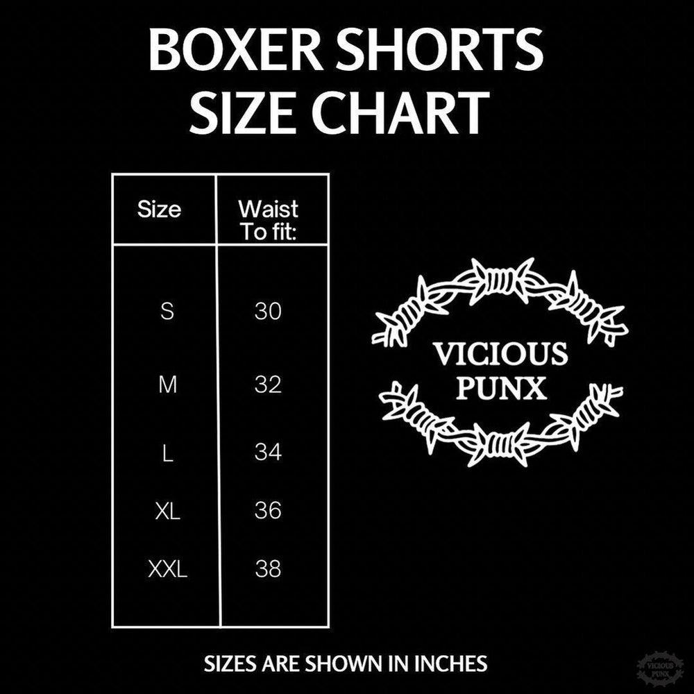 LOVERBOY WHITE BOXER SHORT-Vicious Punx-Vicious Punx