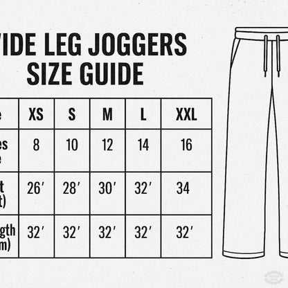 WIDE LEG BARBED WIRE JOGGERS