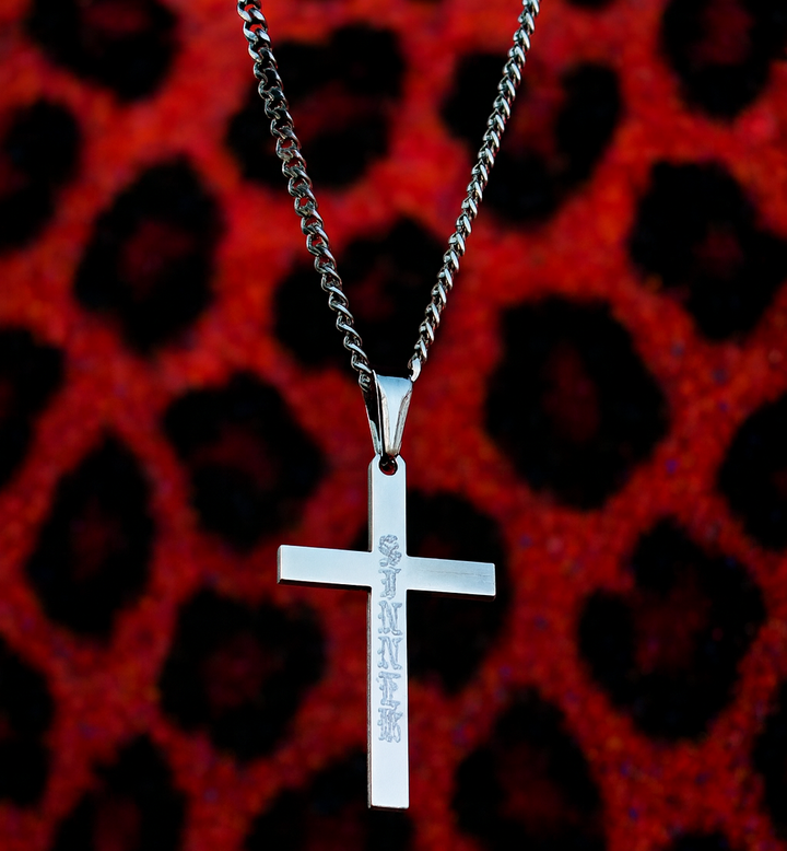 SINNER CROSS NECKLACE