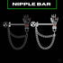 SKULL CHAIN NIPPLE BAR