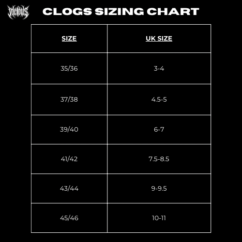 666 VICIOUS STOMPER CLOGS