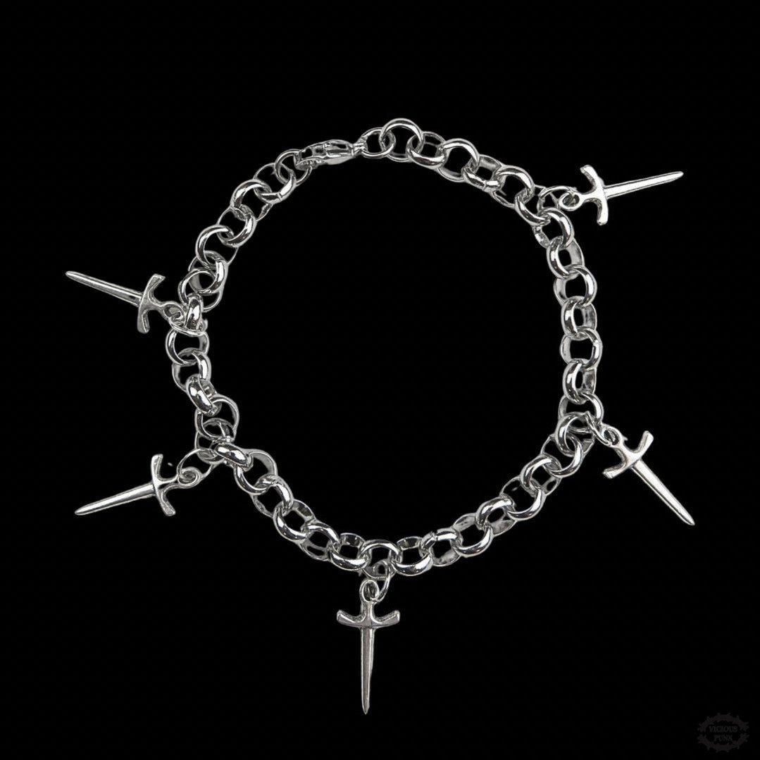 SMALL DAGGER BRACELET-Vicious Punx-Vicious Punx