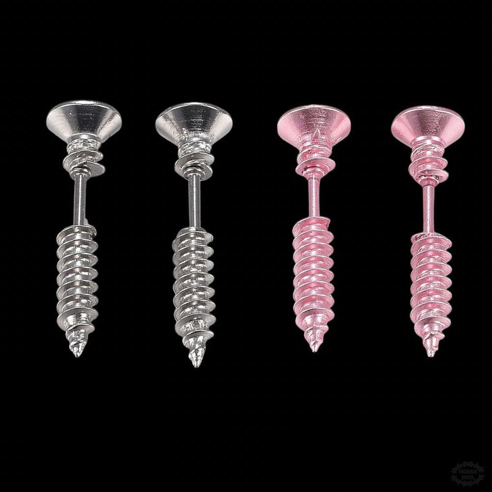 SCREW STUD EARRINGS
