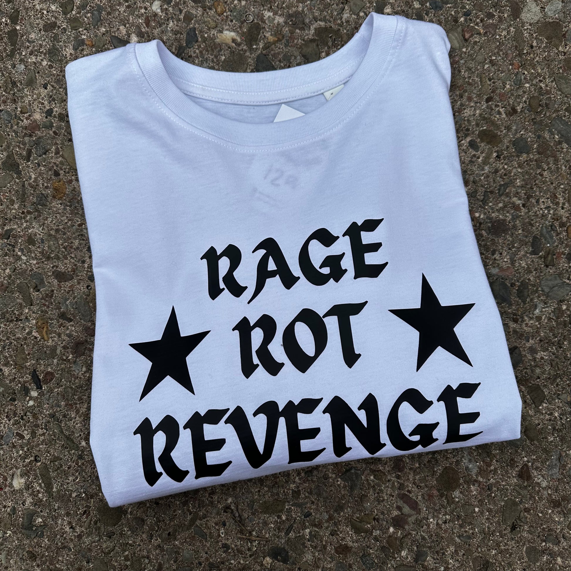 Sample Sale - Rage Rot Revenge White T-Shirt - Large