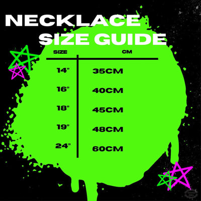 CHUNKY BARBED HEART CHOKER NECKLACE - CUSTOMISABLE-Vicious Punx-Vicious Punx