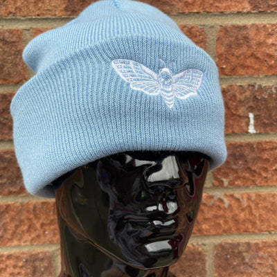 DEATH HEAD MOTH BEANIE HAT-Vicious Punx-Vicious Punx
