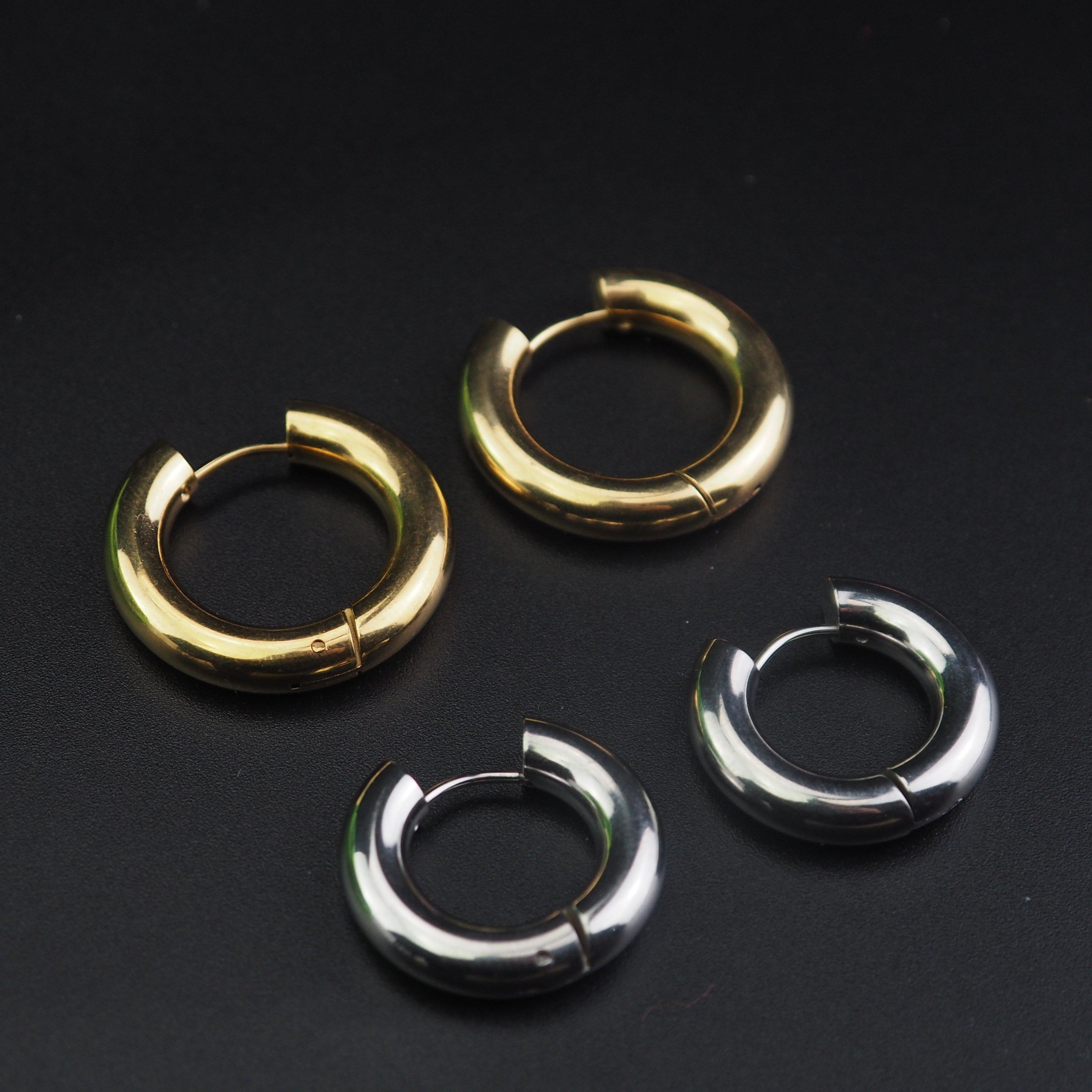 XXL CHUNKY HOOP EARRINGS