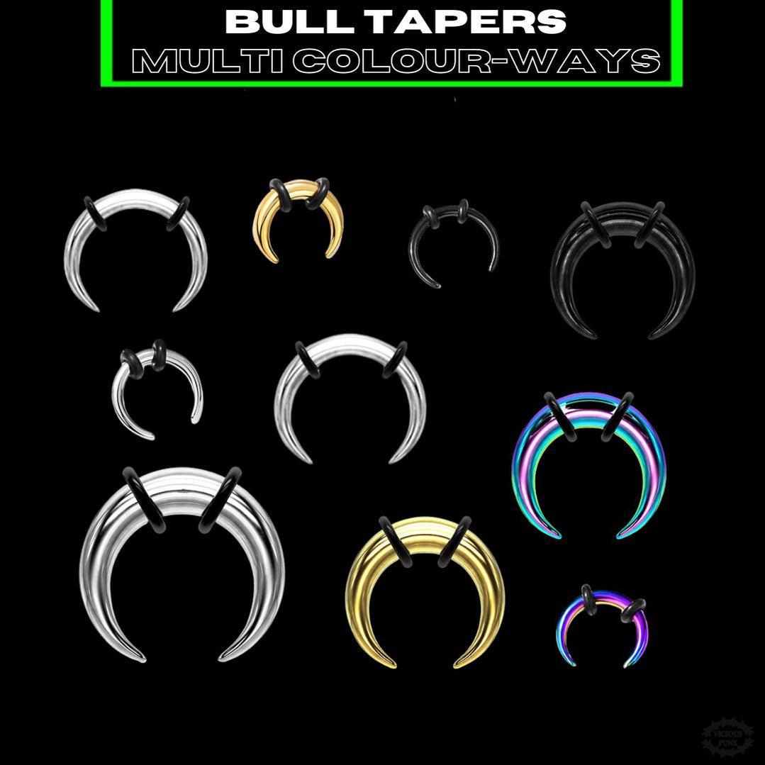 BULL TAPER SEPTUM PIERCING-Vicious Punx-Vicious Punx