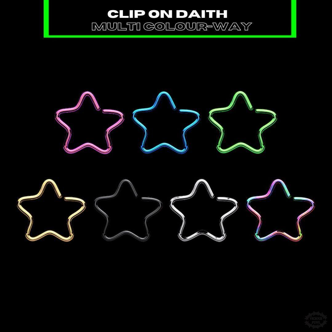 STAR CLIP ON CARTILAGE