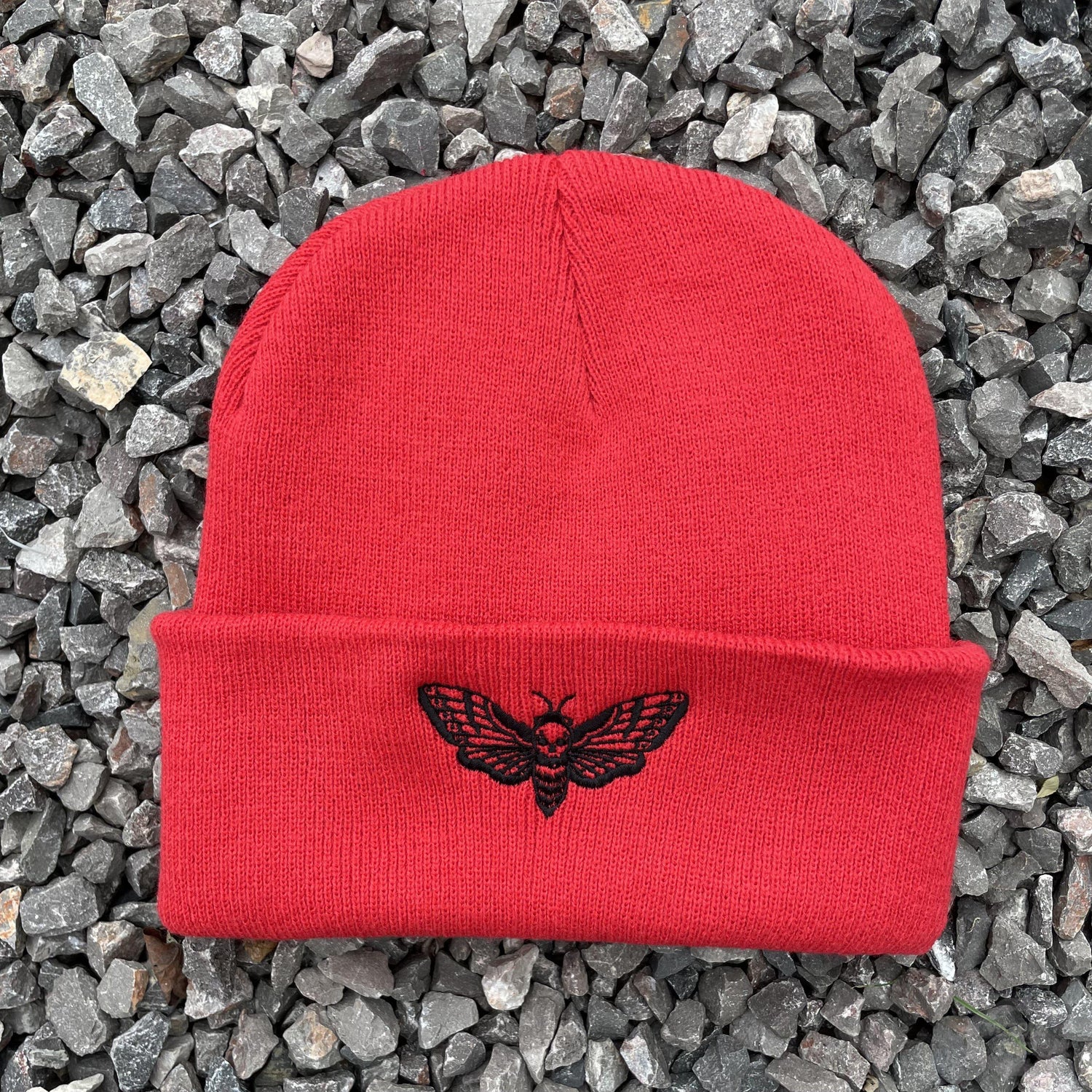 DEATH HEAD MOTH BEANIE HAT