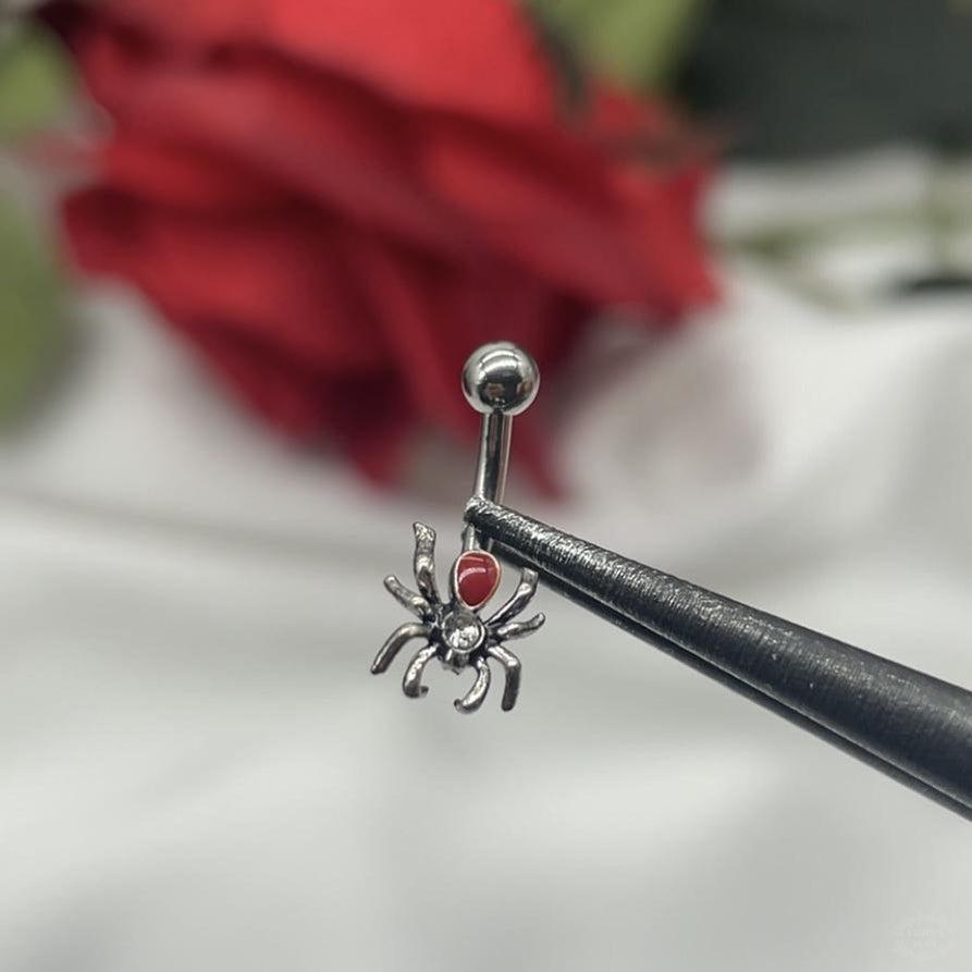 SALE - MINI SPIDER EYEBROW/VERTICAL LABRET PIERCING