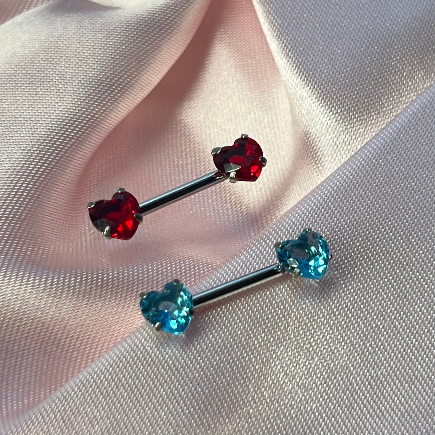 THREADLESS HEART NIPPLE BAR-Vicious Punx-Vicious Punx