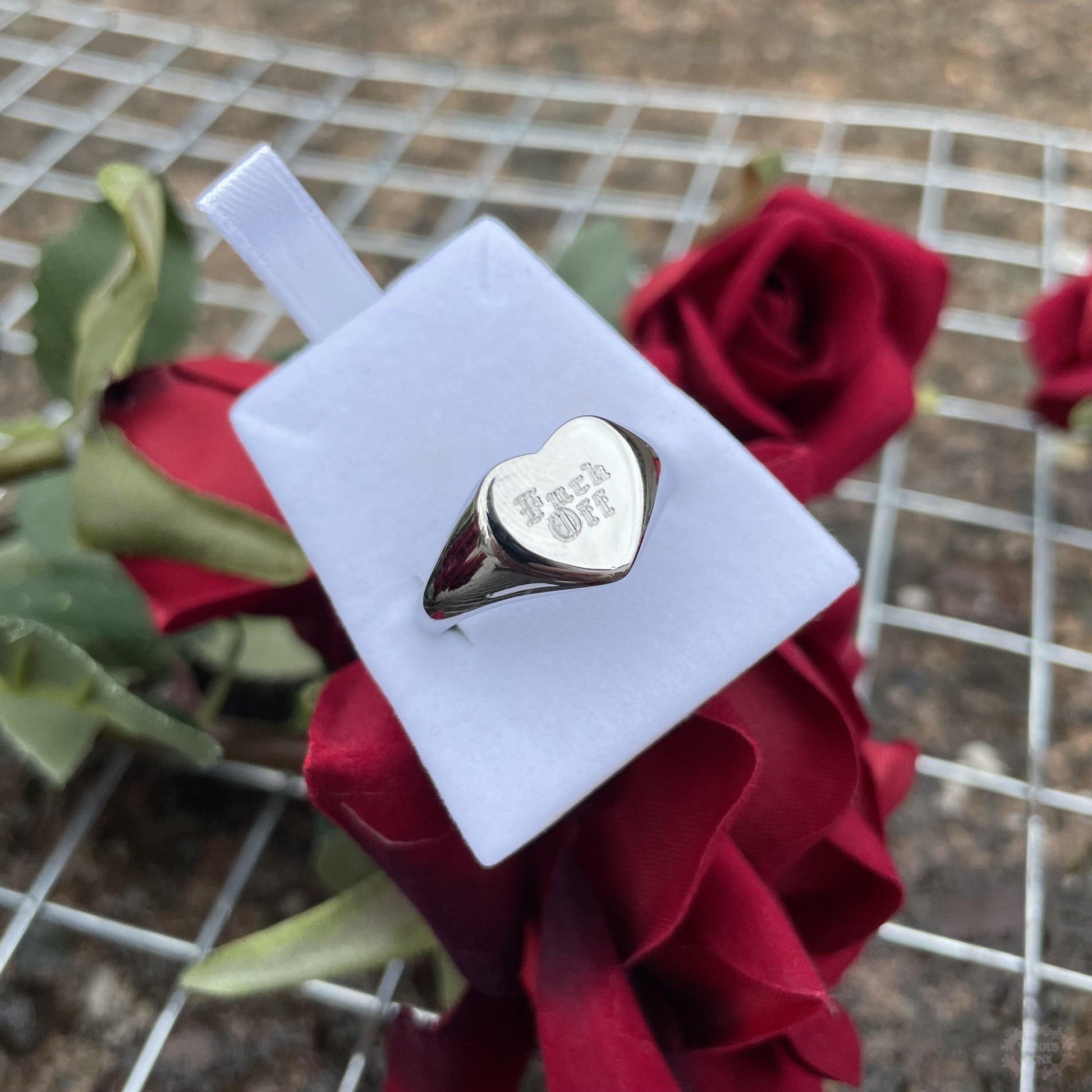 FUCK OFF SS HEART RING