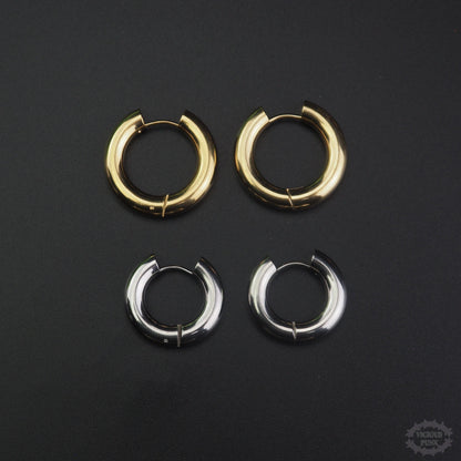 XXL CHUNKY HOOP EARRINGS