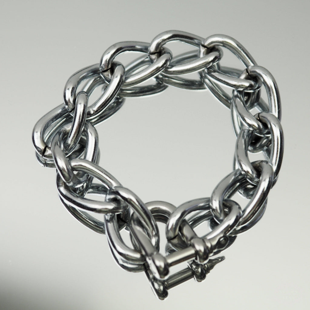 CHUNKY D SHACKLE BRACELET